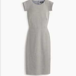 J Crew Resume Dress, Light Gray Size 4